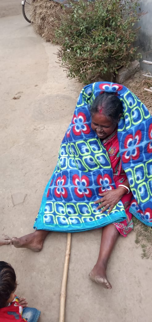 Kombol Bitoron — blanket distribution